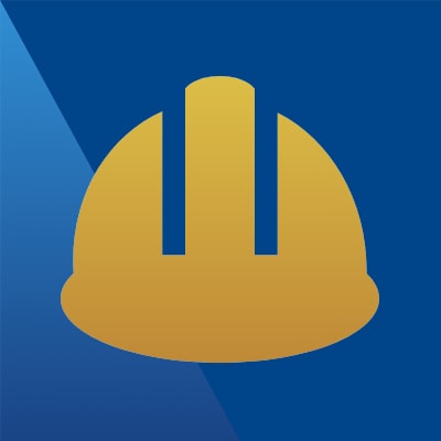 reliance prevailing wage hard hat icon